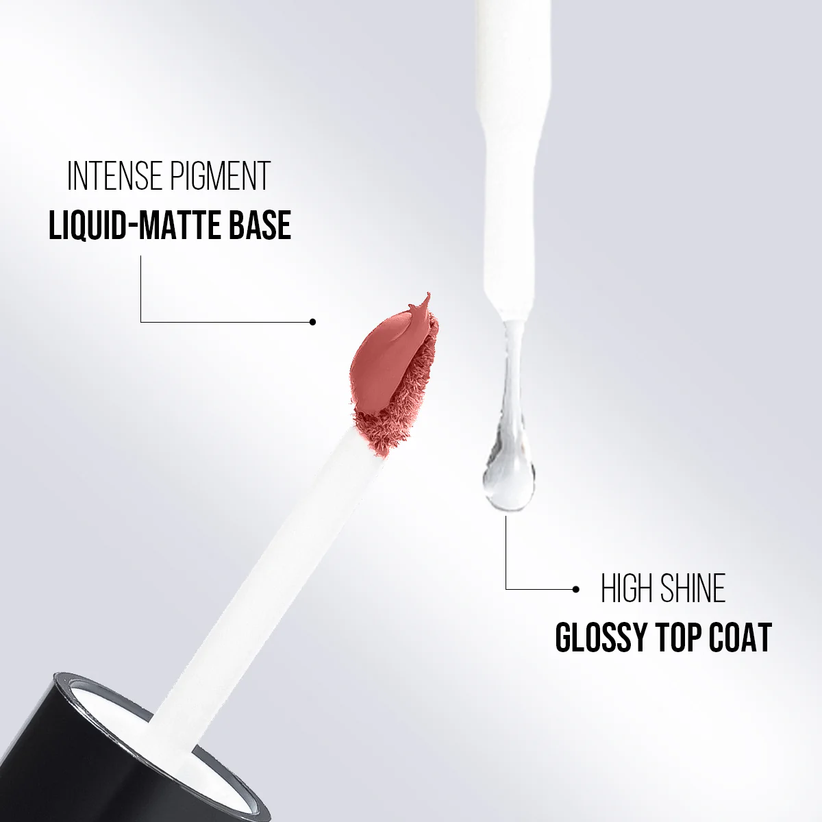 Gloss Lock 2-in-1 Liquid Lipstick - 03 I'm Bubbly - Image 3