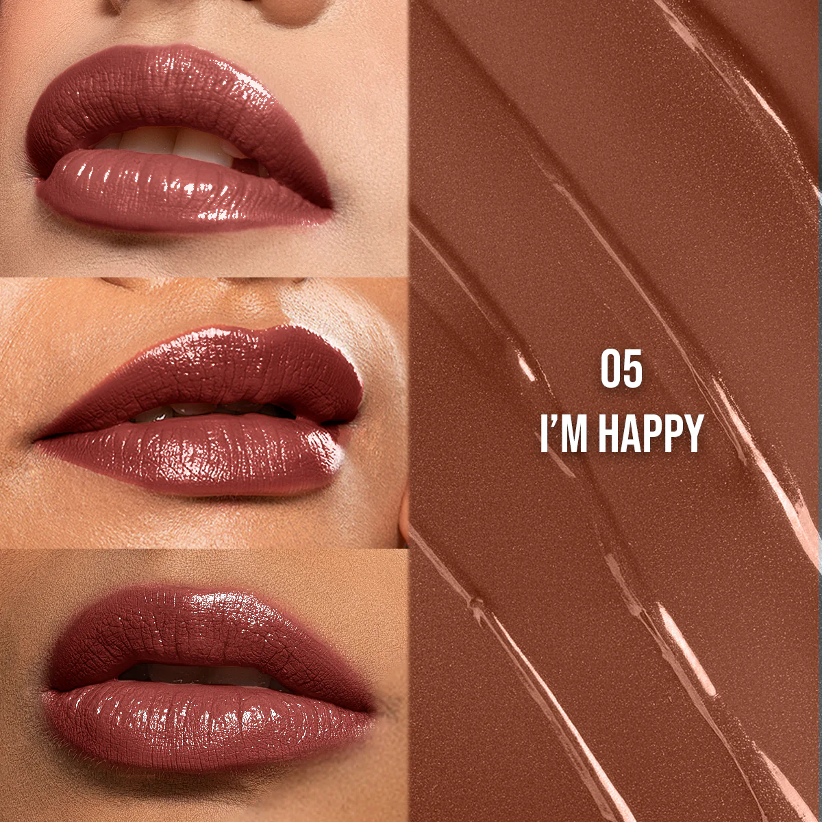 Gloss Lock 2-in-1 Lipstick - 05 I'm Happy - Image 4