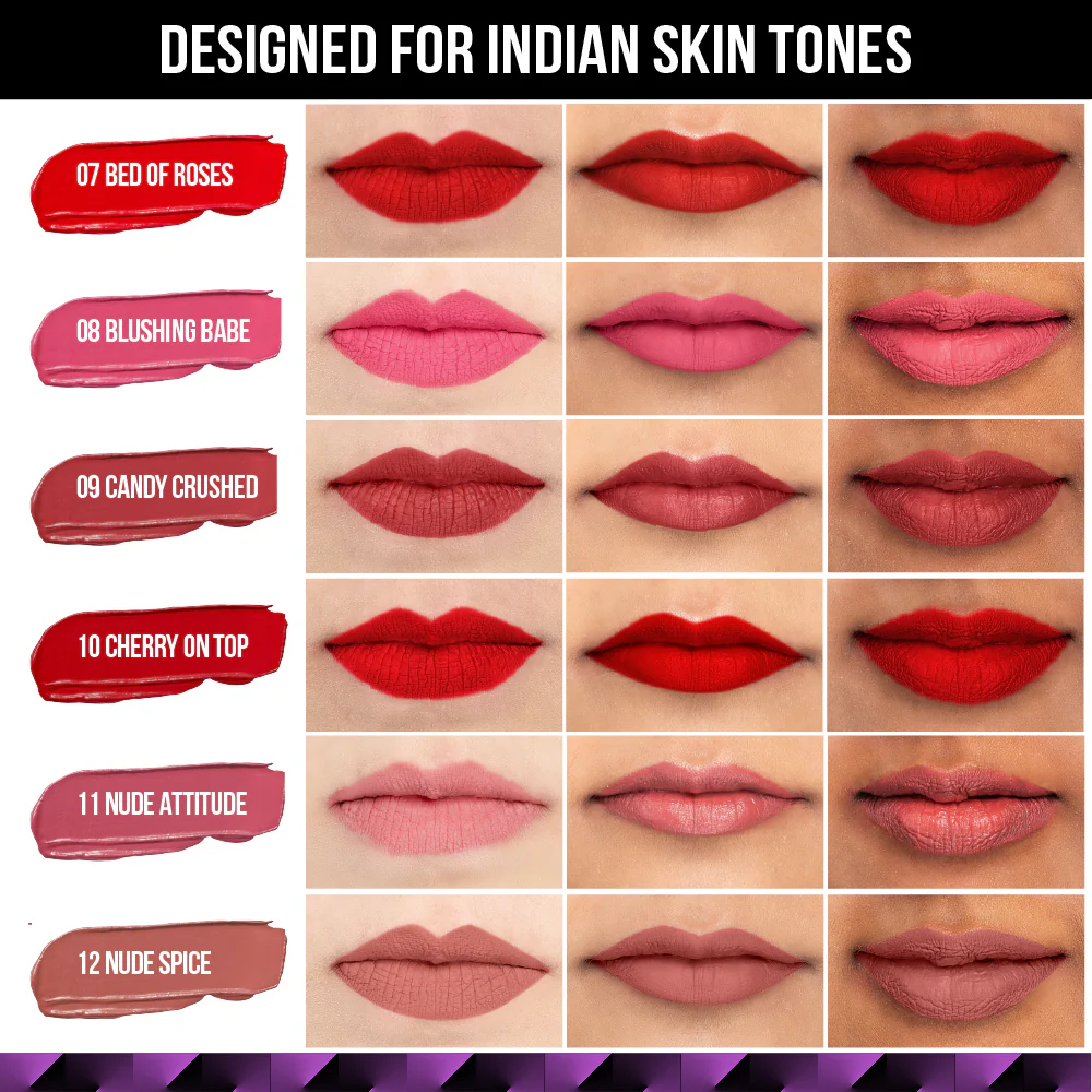 Lips Don’t Lie Liquid Lipstick - 08 Blushing Babe - Image 6