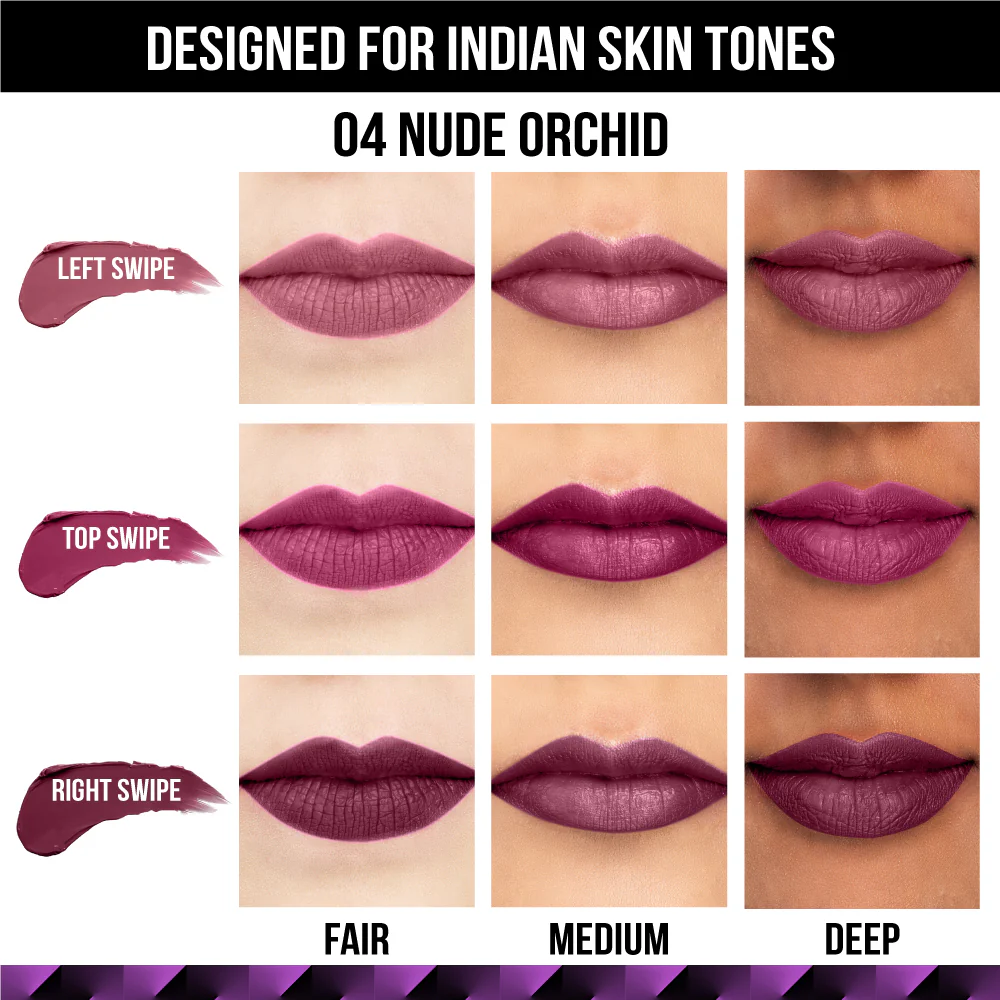 Love Tri-Angle 3 In 1 Lipstick - 04 Nude Orchid - Image 4