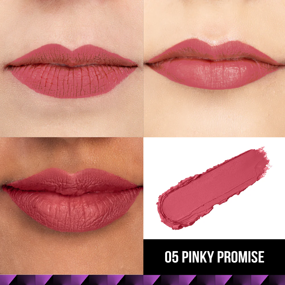 Velvet Kiss Bullet Lipstick - 05 Pinky Promise - Image 4