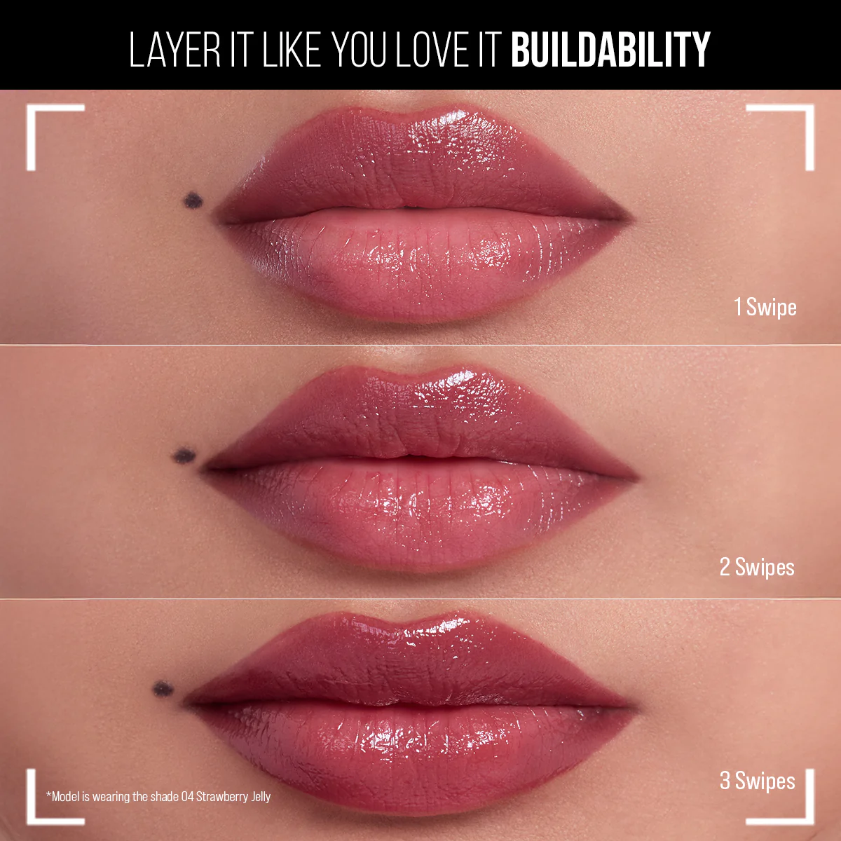 Y.U.M.M.Y Lip Gloss Balm - 02 Lush Berry - Image 5